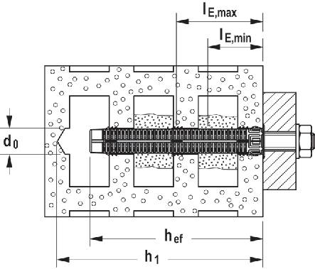 Fischer - Tamis nylon FIS H 12x50 K FISCHER - Boite de 50 - 41900 - Imagen 3