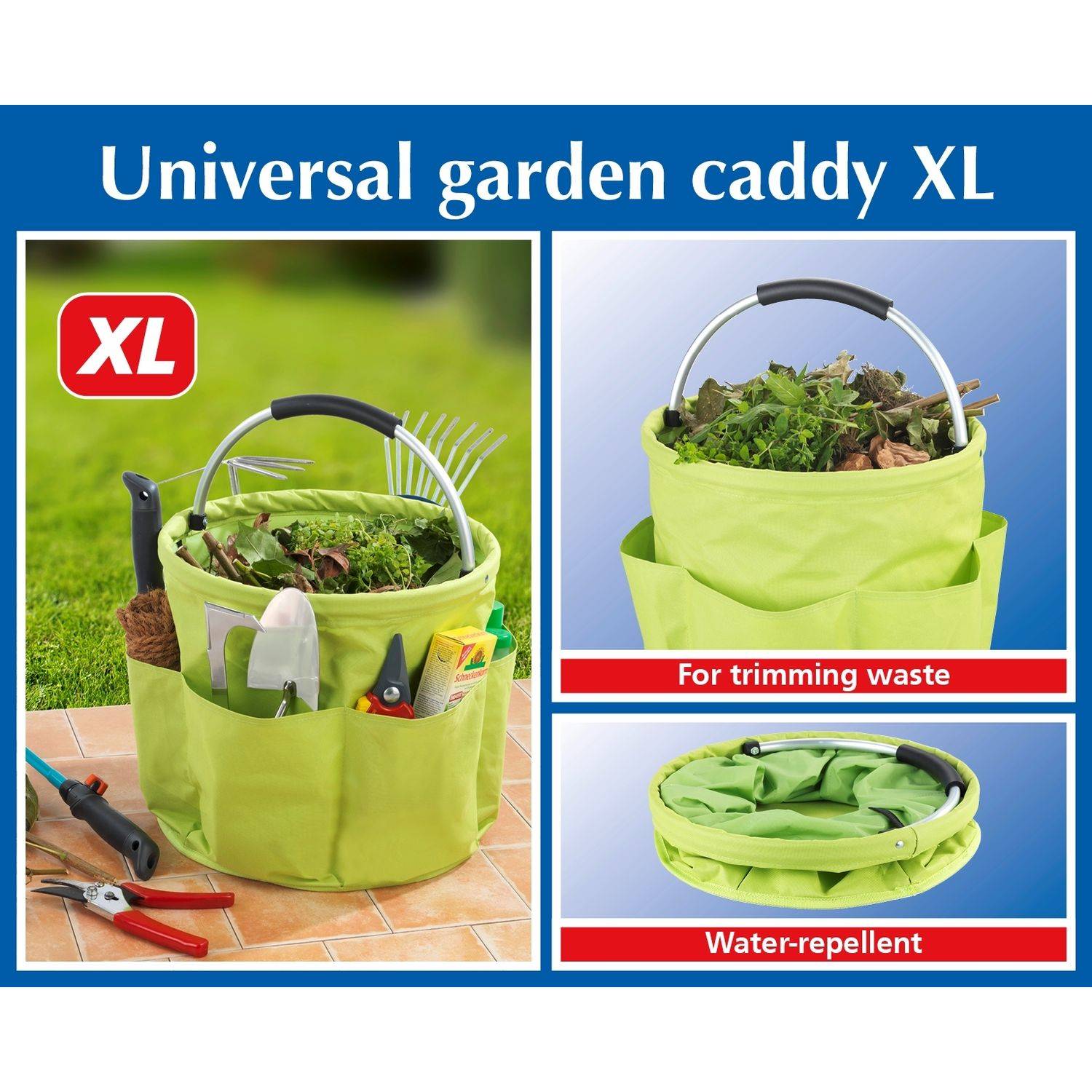 Sans Marque - Sac de transport XL pour ustensiles de jardinage - Vert - Wenko - Imagen 4