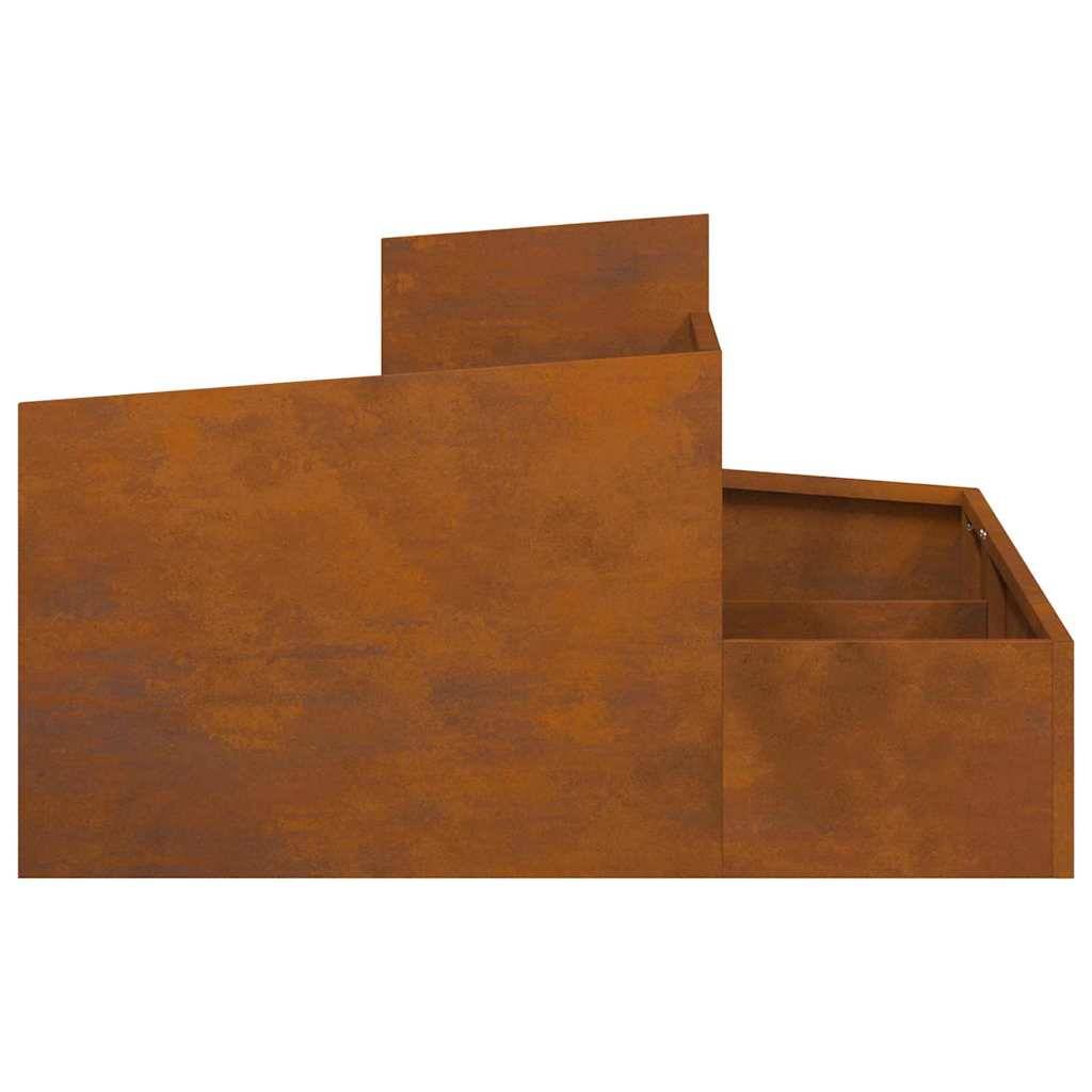 Maison Chic - Cache-pot, Pot De Fleurs Marron 80 x 80 x 50 cm g402 - Image 6