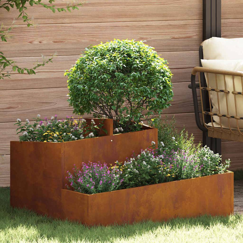 Maison Chic - Cache-pot, Pot De Fleurs Marron 80 x 80 x 50 cm g402 - Image 2
