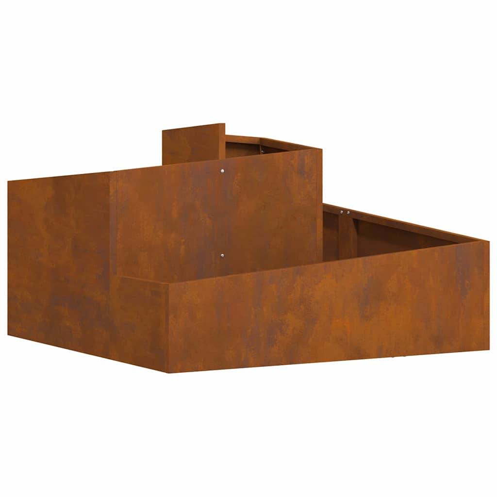 Maison Chic - Cache-pot, Pot De Fleurs Marron 80 x 80 x 50 cm g402 - Image 1