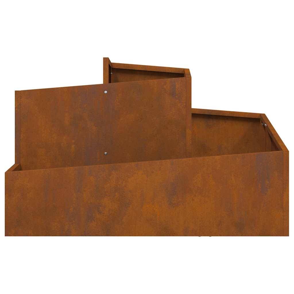 Maison Chic - Cache-pot, Pot De Fleurs Marron 80 x 80 x 50 cm g402 - Image 5