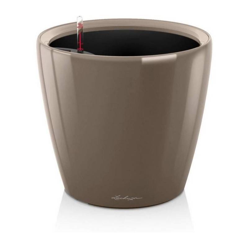 Lechuza - Pot De Fleur Lechuza Classico Premium Ls 50 - Kit Complet, Taupe Brillant - Imagen 1