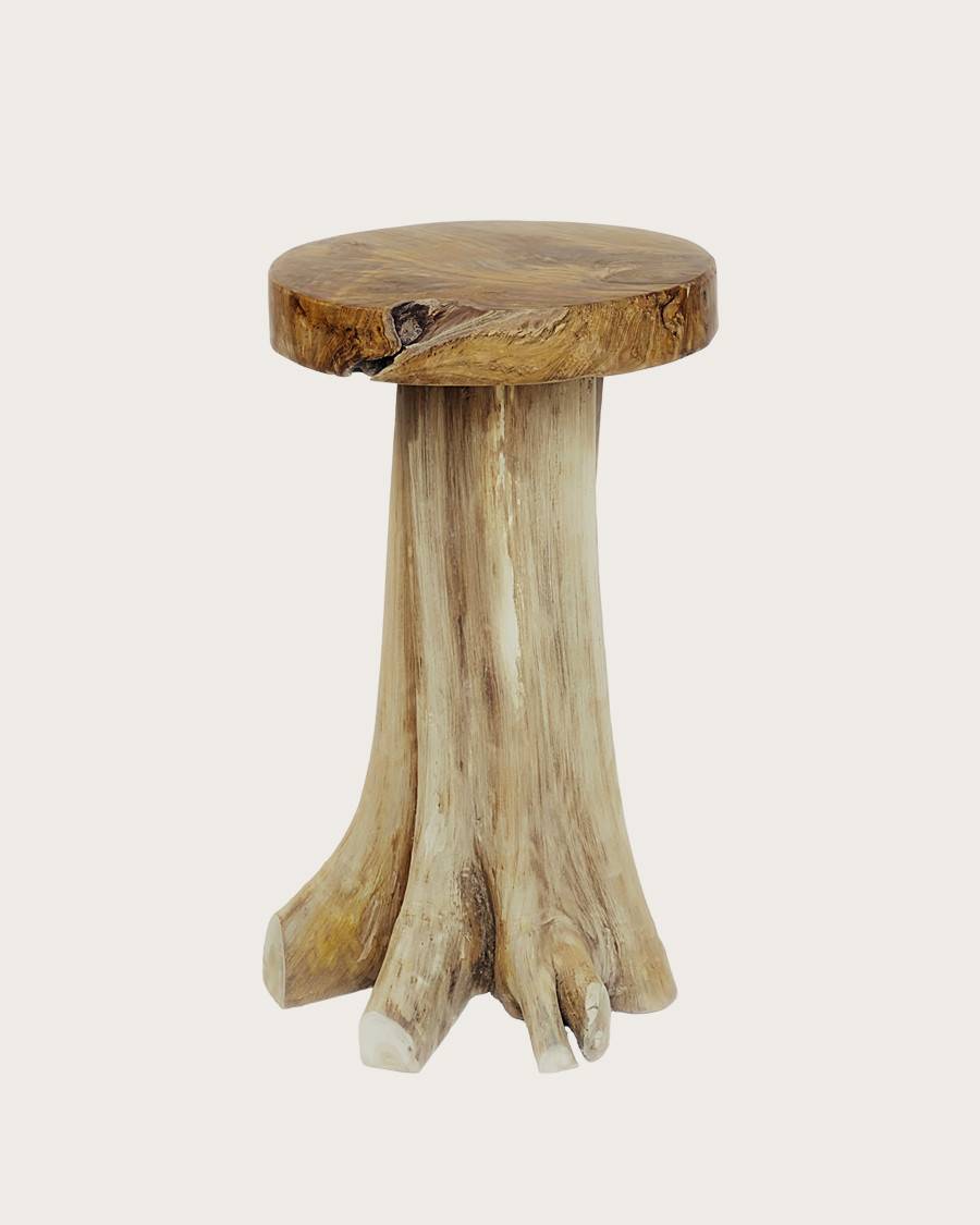 Mia - Tabouret en bois massif - UNIQKA - Imagen 1