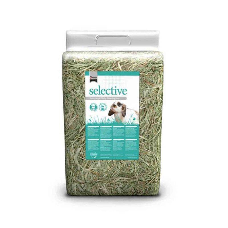 Foin de Timothy pour rongeurs et lapin 1.5Kg, Selective - Imagen 2