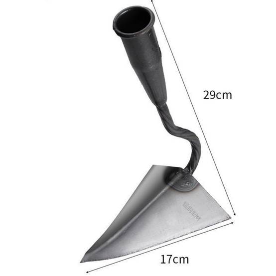 Houe-Binette Triangle Acier Inoxydable Jardinage Désherbage Ameublir Sol - Living123 - Image 3