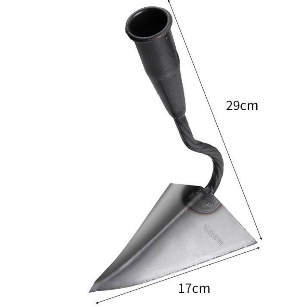 Houe-Binette Triangle Acier Inoxydable Jardinage Désherbage Ameublir Sol - Living123 - Image 3