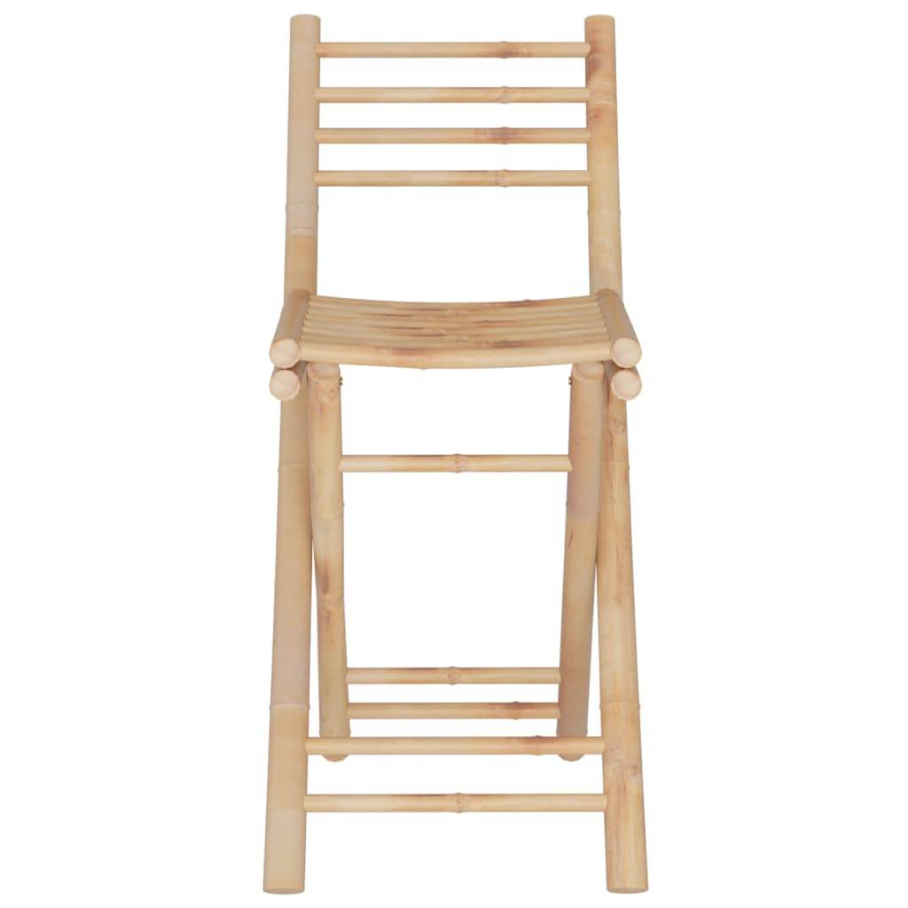 Vidaxl - Mobilier de bar 3 pcs Bambou vidaXL 341741 - Image 8