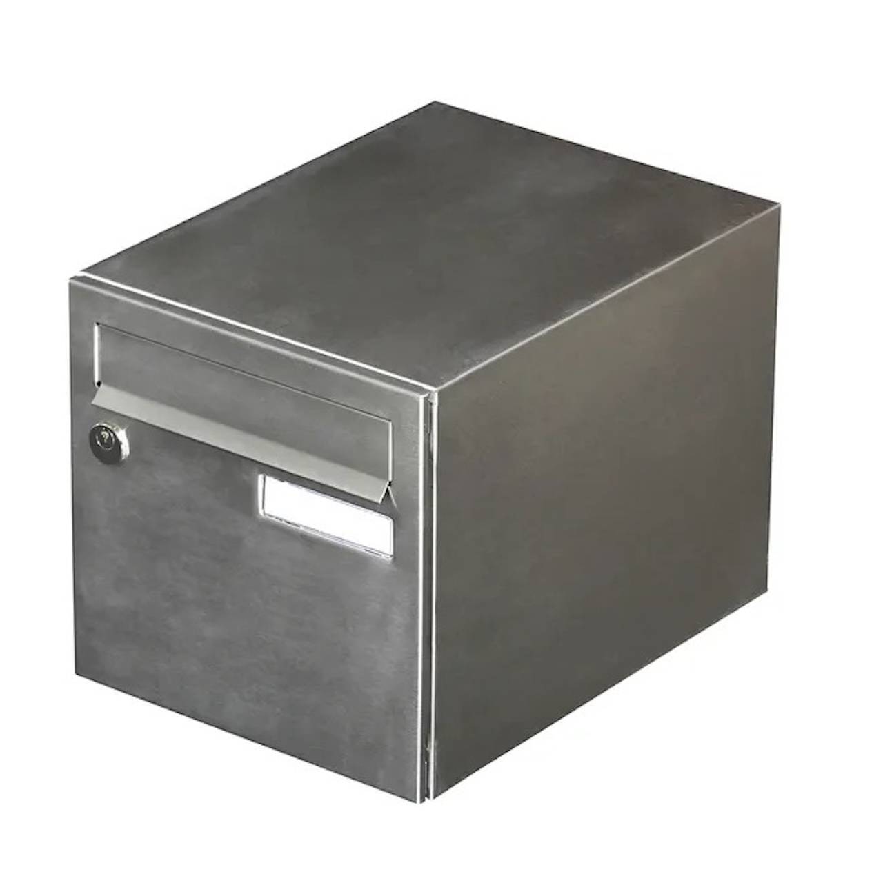Boîte aux lettres normalisée 1 porte extérieur - Rivage - inox - Image 2