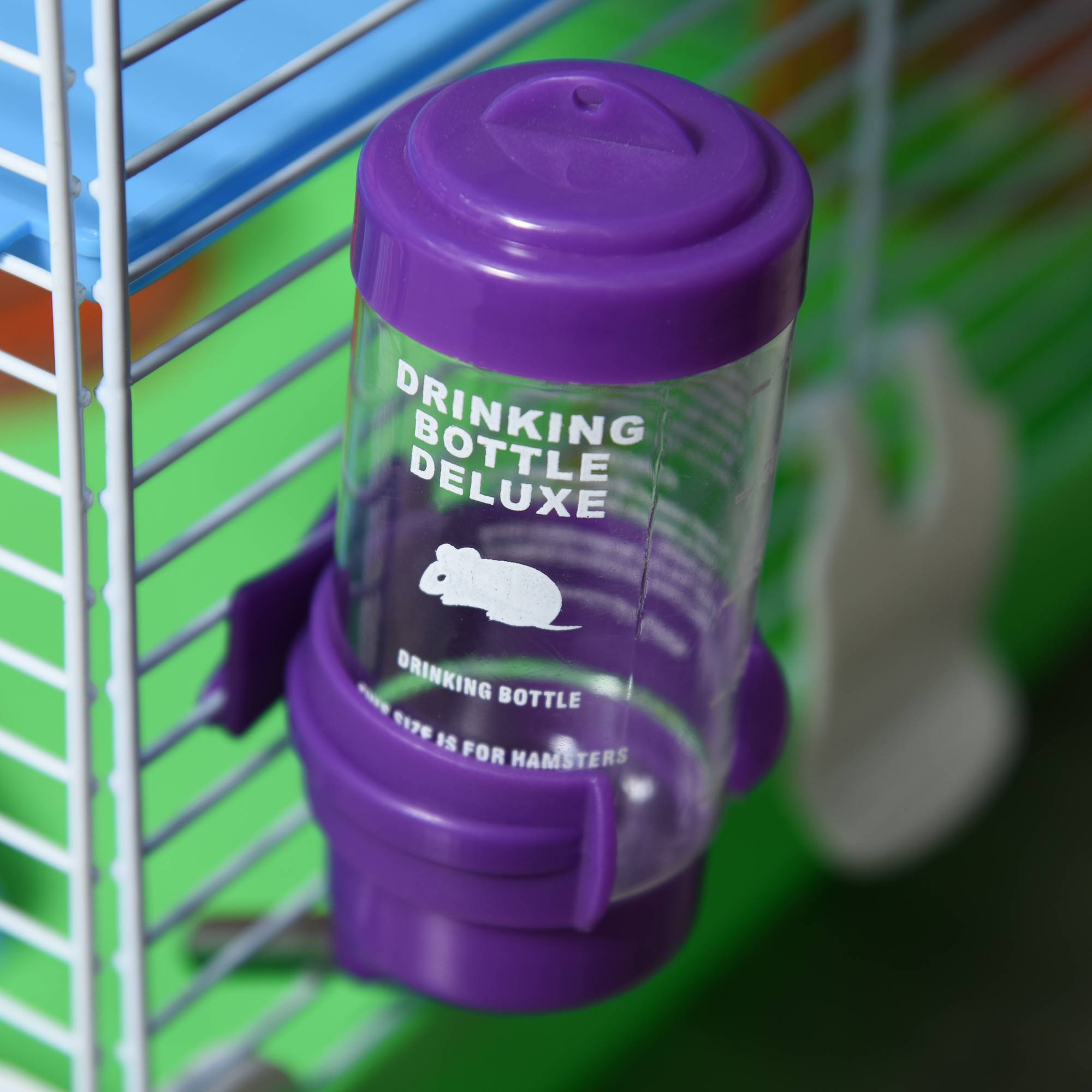 Pawhut - Cage pour hamster souris rongeur 4 étages avec tunnels mangeoire roue maison échelles dim. 46L x 30l x 58H cm cm vert - Imagen 9