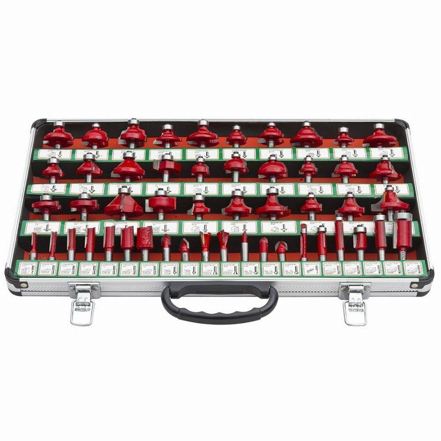 Coffret de 50 fraises HOLZMANN pour défonceuse - OFS50 - Imagen 2