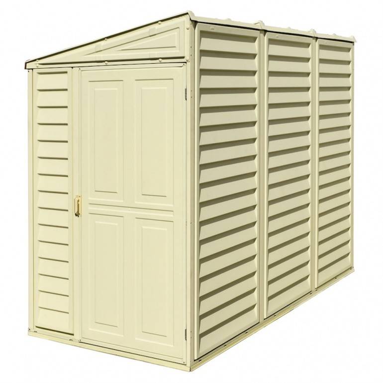 Duramax - Ezooza Abri de Jardin en PVC SideMate 4'x8' Classique 122 x 241 x 188 cm - Image 8
