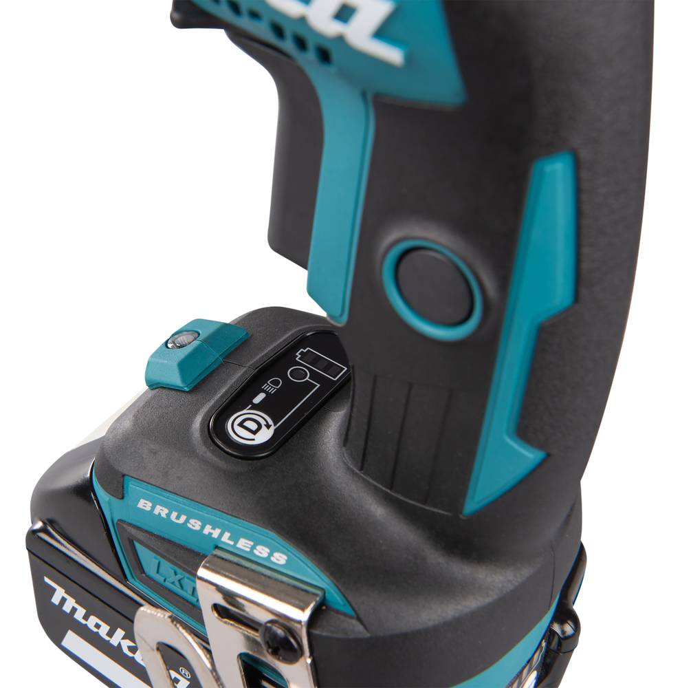 Makita - Visseuse plaque de plâtre 18V LXT - MAKITA - avec 2 batteries 18V 5.0Ah - chargeur - MakPak - DFS452RTJ - Imagen 7
