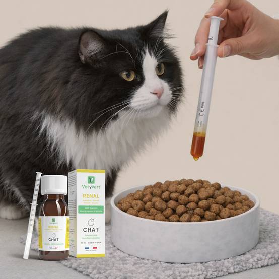 Complément alimentaire vétérinaire - Rénal chat 50 mL - VetyVert - Image 2