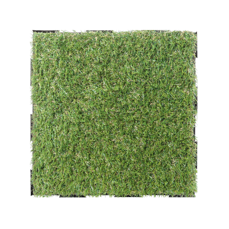 Dalle en gazon synthétique Snap & Go (lot de 4) - Vert foncé 30 x 30 cm - Snap & Go - Imagen 1