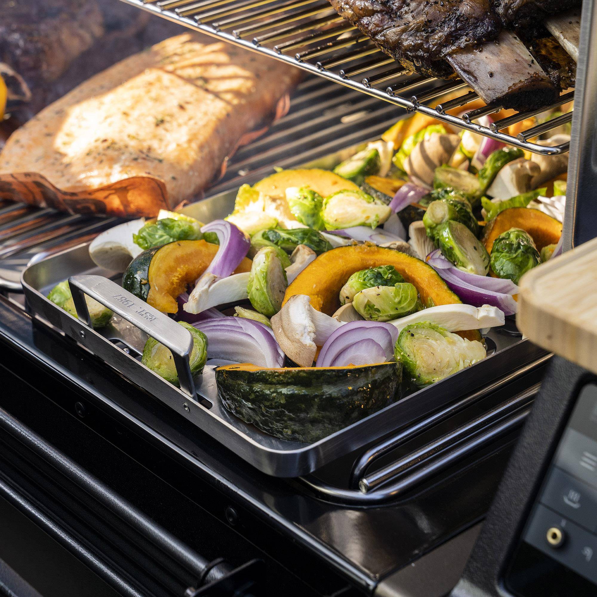 Traeger - Plaque De Cuisson En Inox Pour Poisson Et Légumes - Imagen 2