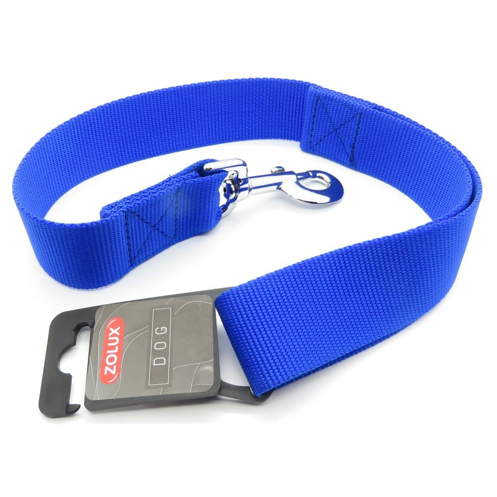 Zolux - Laisse Nylon XL 60 cm bleu pour chien - Image 1