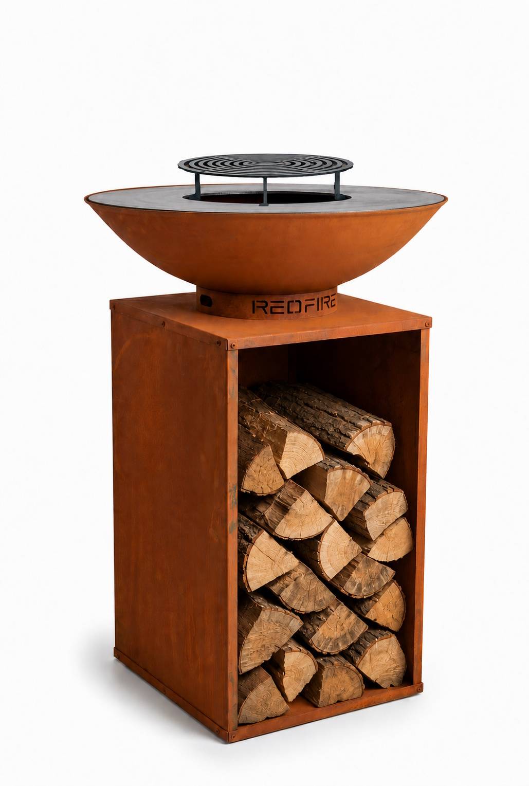 Redfire - Braséro Onyx Rusty 60 + Housse + Grille