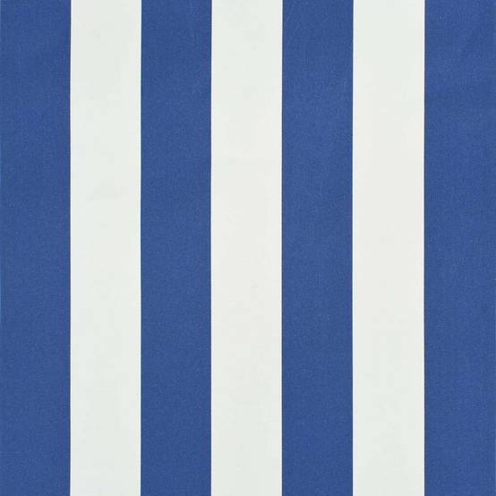 Store banne | Auvent rétractable 100x150 cm Bleu et blanc Maison Chic - Image 7