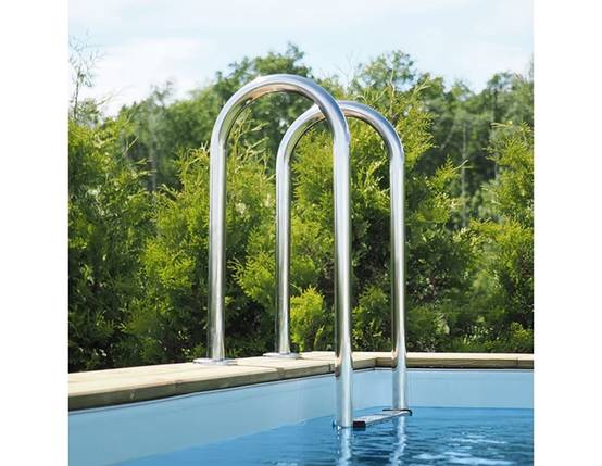 Altanka - Piscine hors sol en bois AQUA 6.1 x 2.85 - H.1.31 m, bleu pâle, fixations à visser - BAS7307OSPL - ALTANKA - Image 8