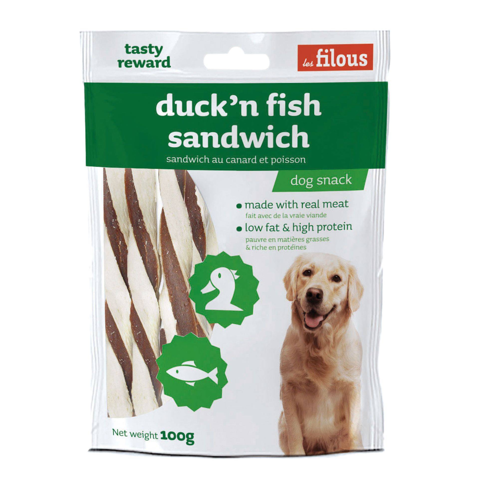 Sandwich Canard et Poisson LES FILOUS