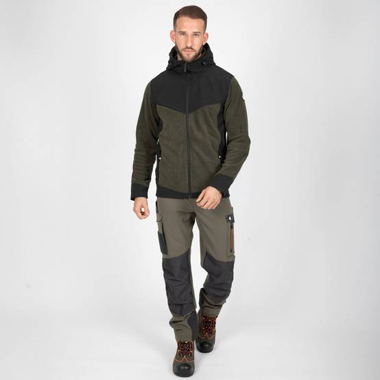 taille xxl - randy - gilet de travail - 1065 kaki - Image 2