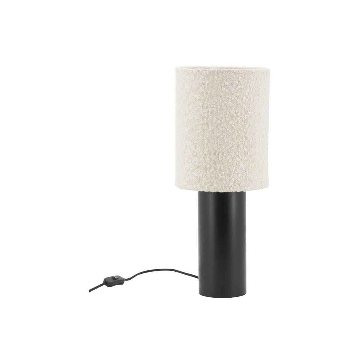 Aubry Gaspard - Lampe en métal et coton bouclette - Imagen 1