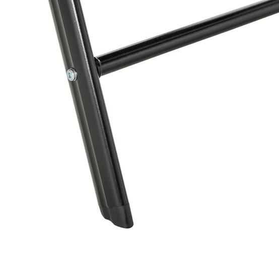 Salon de jardin aluminium extérieur table 190cm 6 chaises pliables naturel - ComfortXL Outdoor Living - Image 10