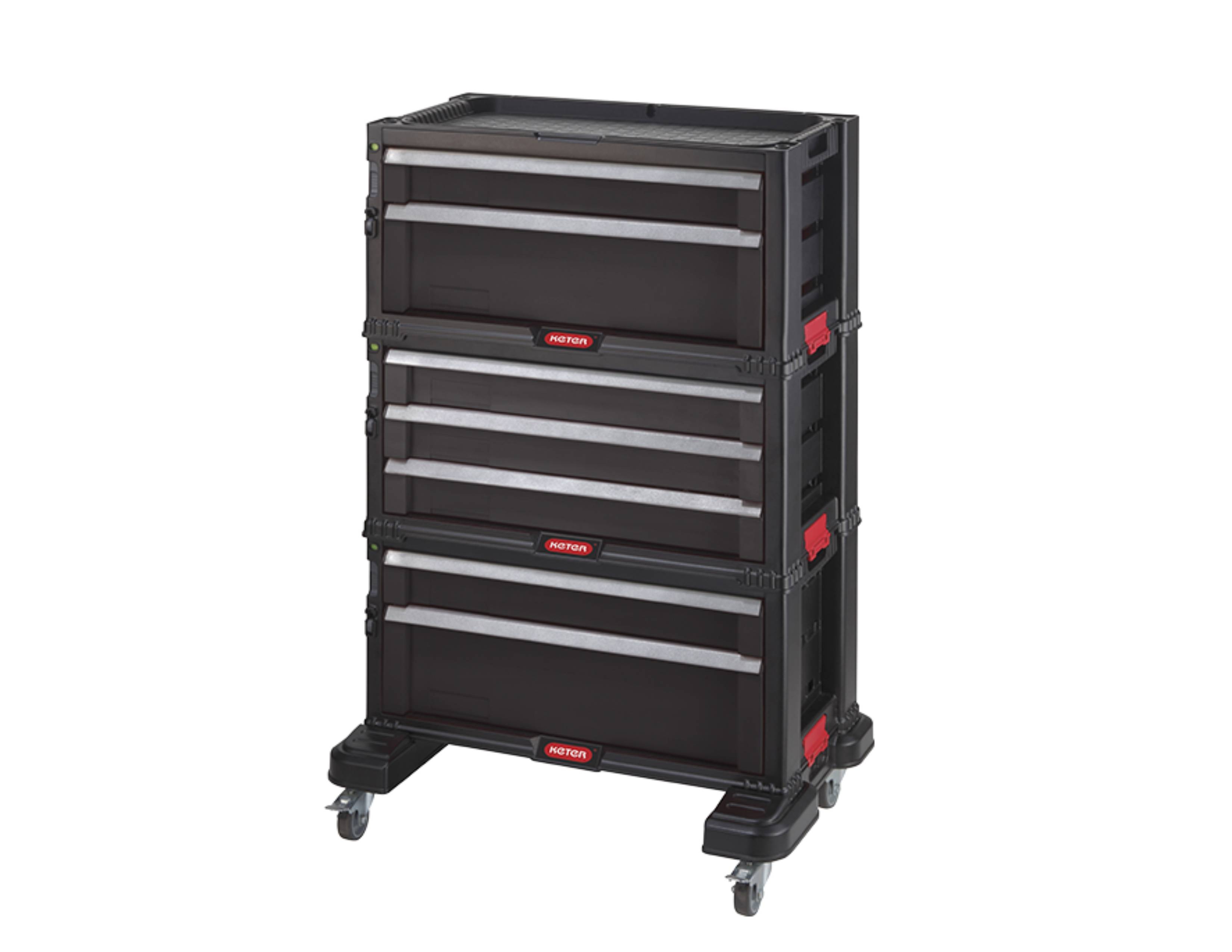 Keter - Servante à outils mobile Drawer 7 tiroirs - KETER - Image 1