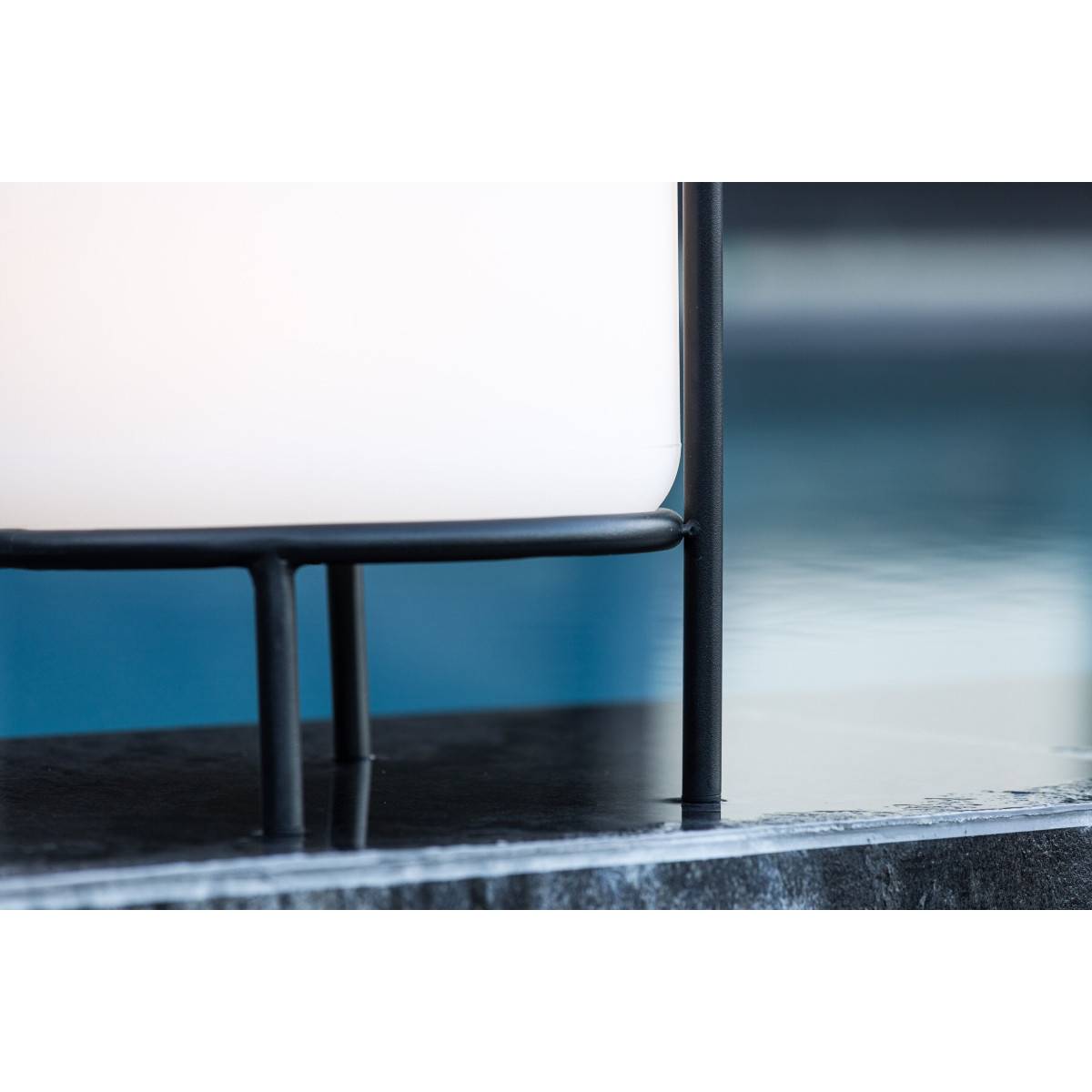 Paris Prix - Lampe à Poser d'Extérieur LED "Colie" 53cm Noir - Image 5