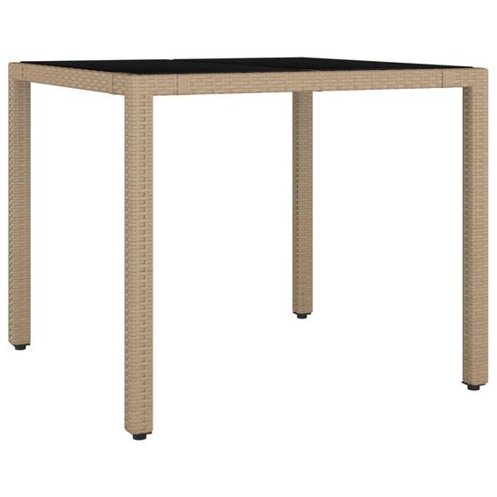Salon de Jardin 2 Personnes en Résine Tressée Beige Fauteuils Inclinables – ComfortXL Outdoor Living - Image 4