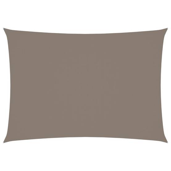 Helloshop26 - Voile toile d'ombrage parasol tissu oxford rectangulaire 3 x 5 m taupe - Imagen 1