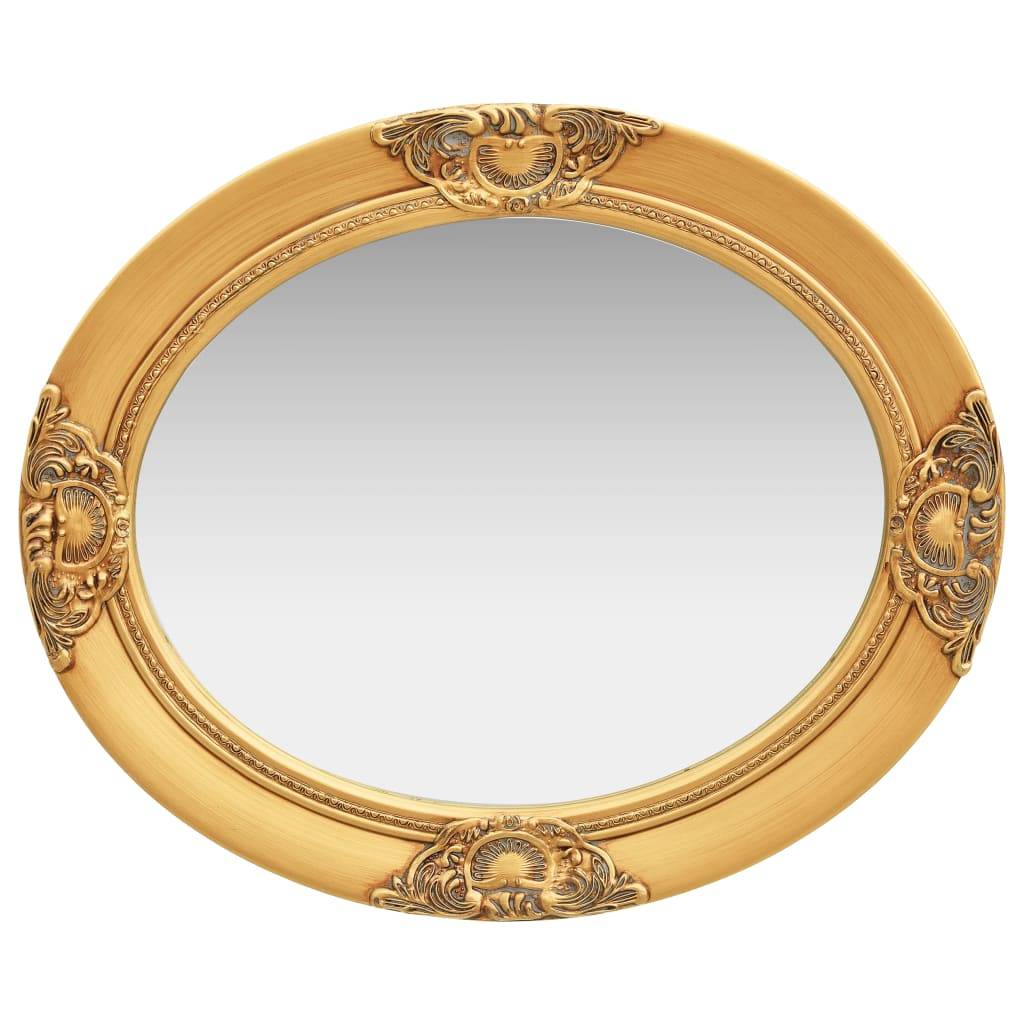 Maison Chic - Miroir mural style baroque 50x60 cm Doré Maison Chic - Image 3