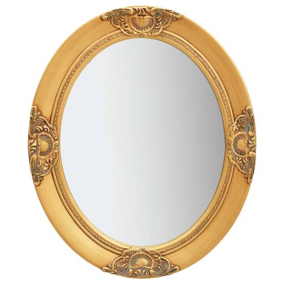 Maison Chic - Miroir mural style baroque 50x60 cm Doré Maison Chic - Image 2