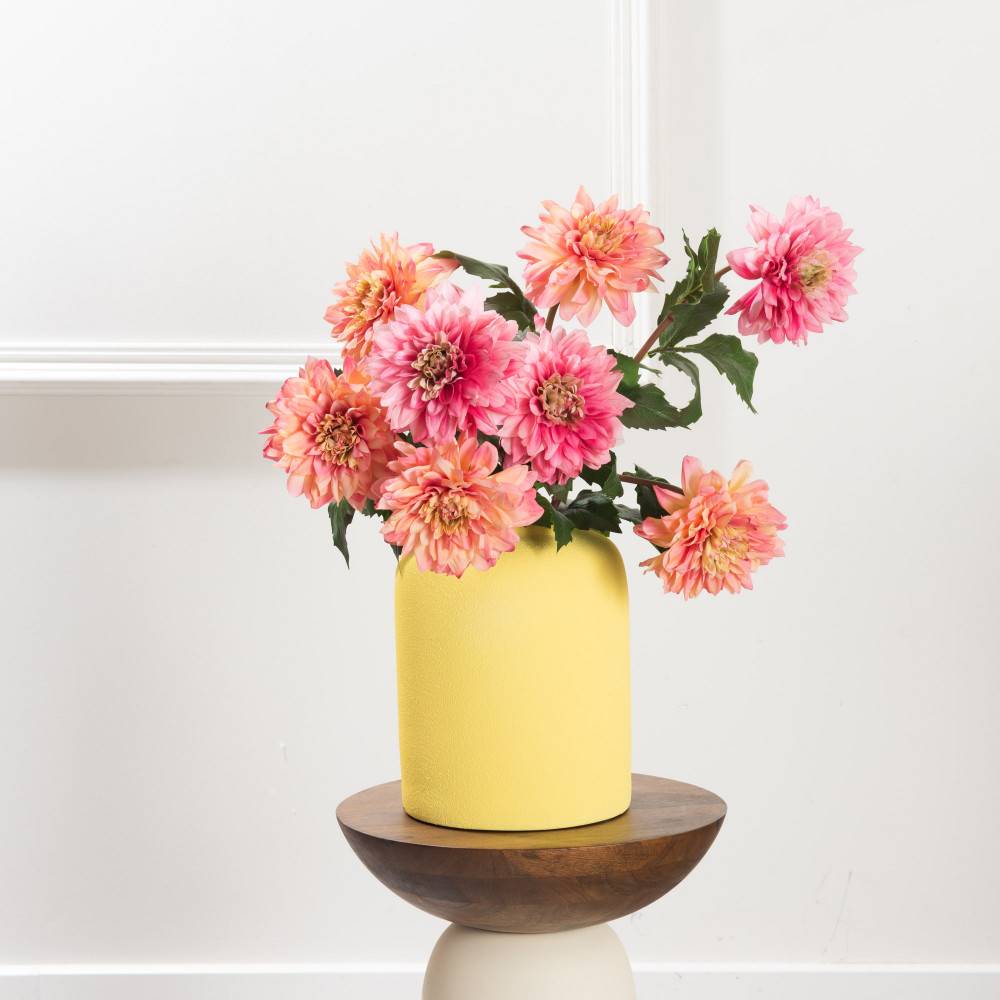 Amadeus - Vase moledo jaune 30x18 cm - Image 3