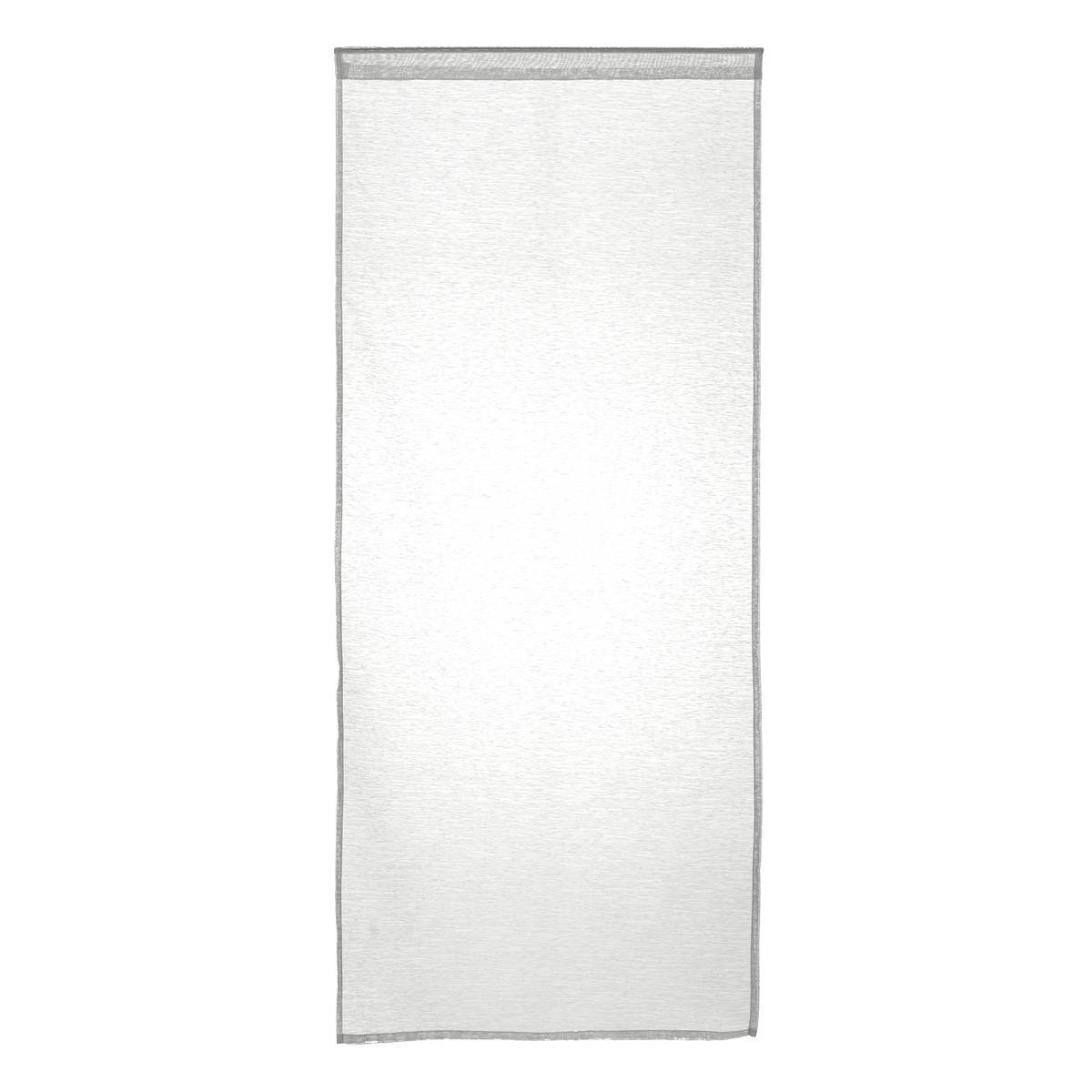 Atmosphera - Lot de 2 voilages "Moly" 60x120cm blanc - Atmosphera Créateur d'intérieur - Imagen 2