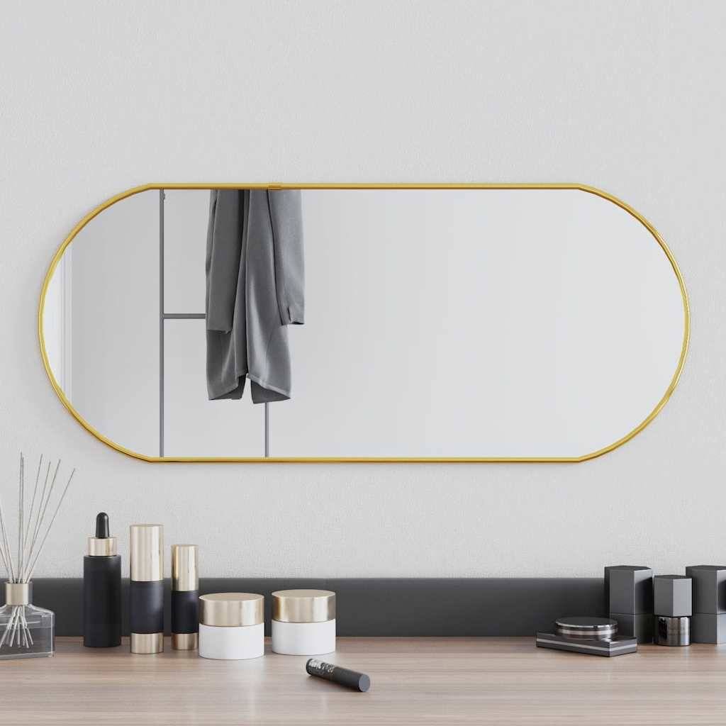 Maison Chic - Miroir mural Doré 70x30 cm Ovale Maison Chic - Image 2