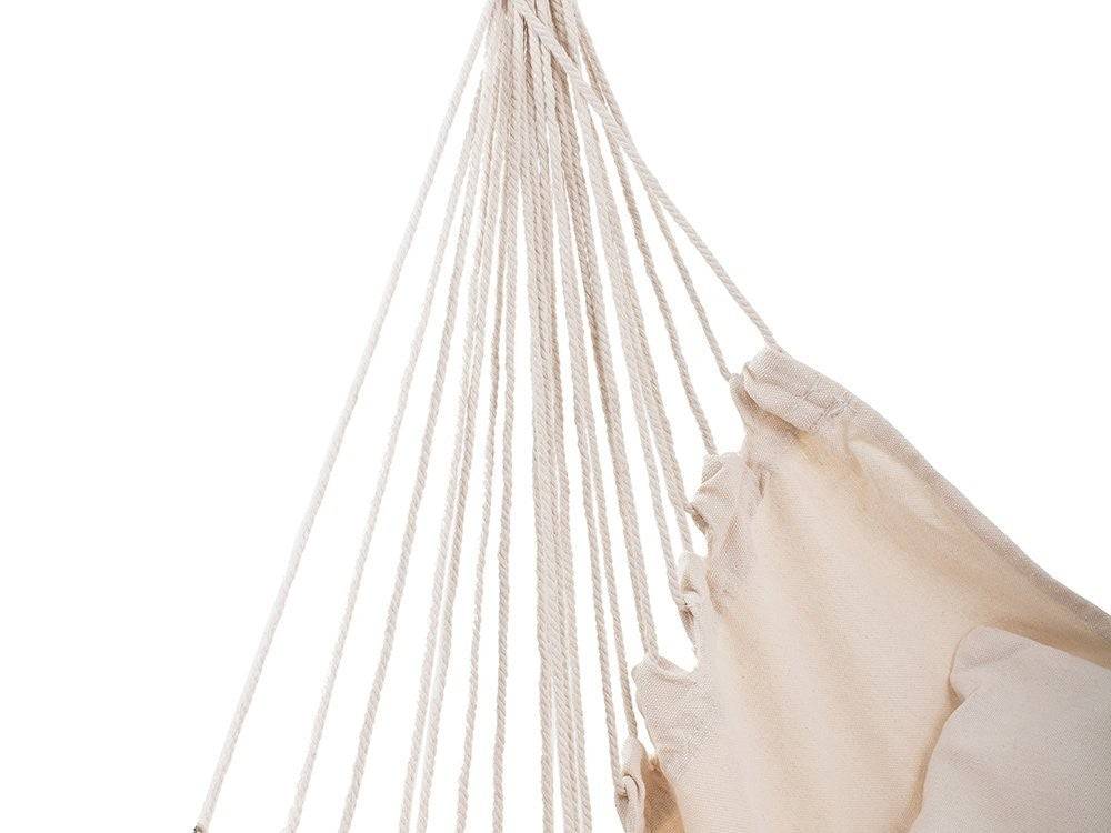 Fauteuil suspendu rond en coton macramé Urban