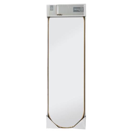 ALTOBUY - Miroir Doré Ovale 30x100 cm - HEVIA - Image 5