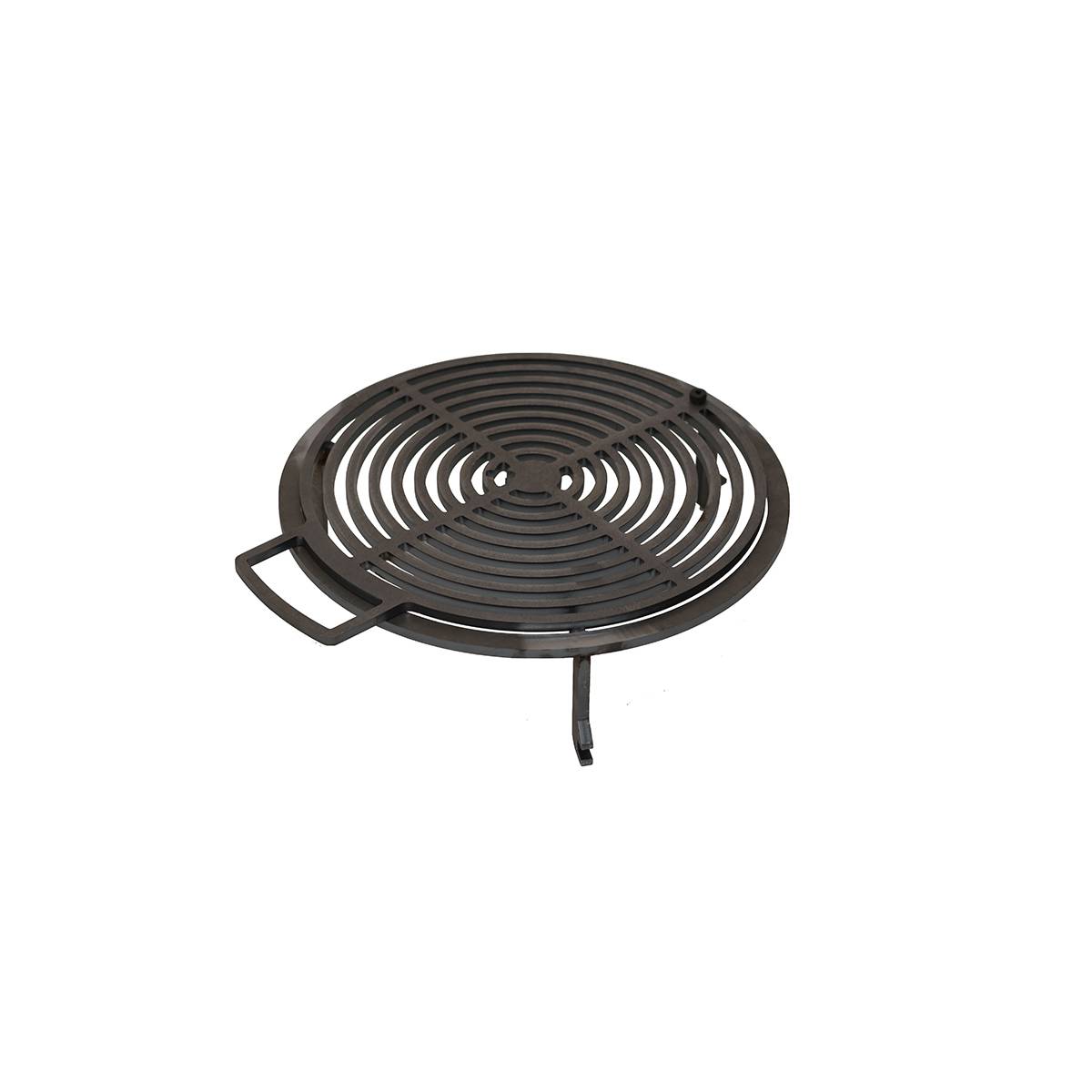 Quoco - Brasero Piatto Tavolo Medium Corten Ø84 + Grille + Spatule + Housse - Imagen 5
