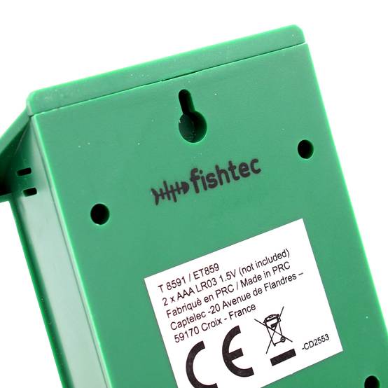 Fishtec - Thermomètre Digital Extérieur Cabane de Jardin Écran LCD - Min/Max - Fixation murale - Image 8