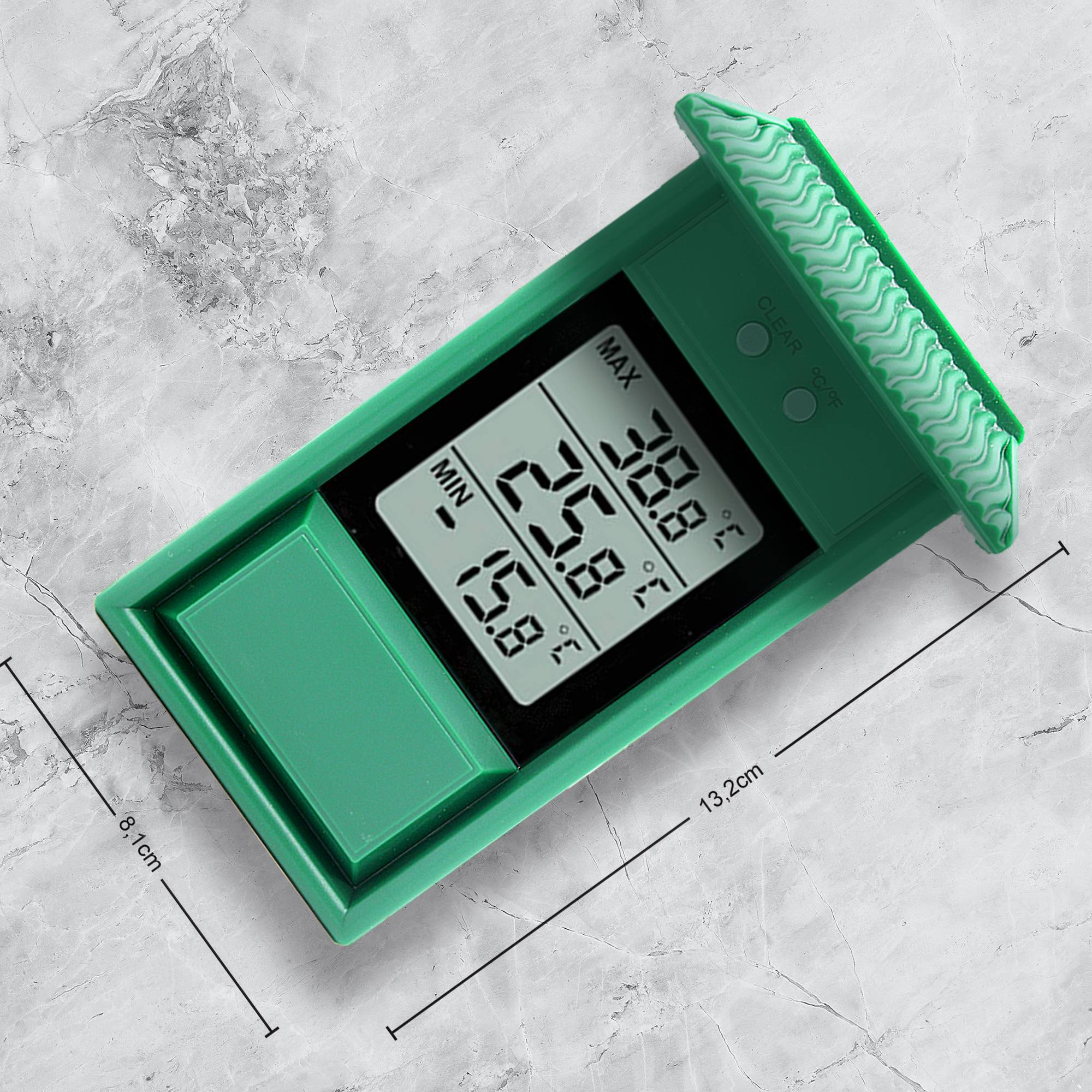Fishtec - Thermomètre Digital Extérieur Cabane de Jardin Écran LCD - Min/Max - Fixation murale - Image 7
