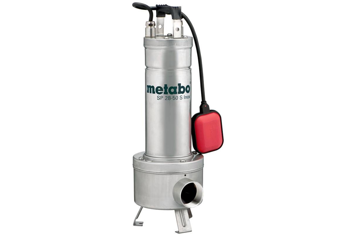 Metabo - Pompe de chantier SP 28-50 S Inox - 28000 L/h - hauteur de refoulement max. 12m Metabo - Imagen 1