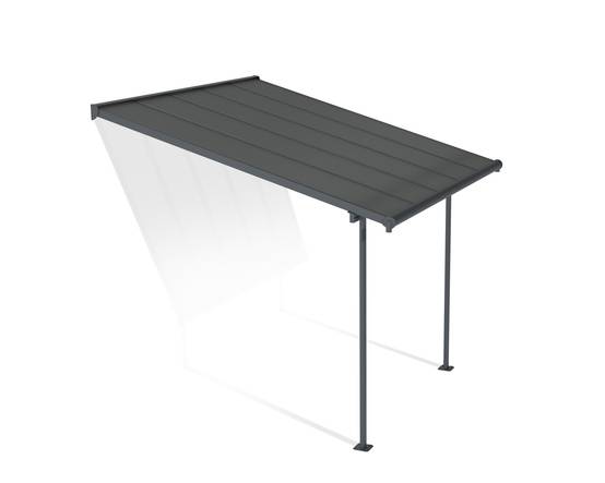 Canopia - Canopia Pergola Capri 3X3 Grise, toiture gris - Imagen 1