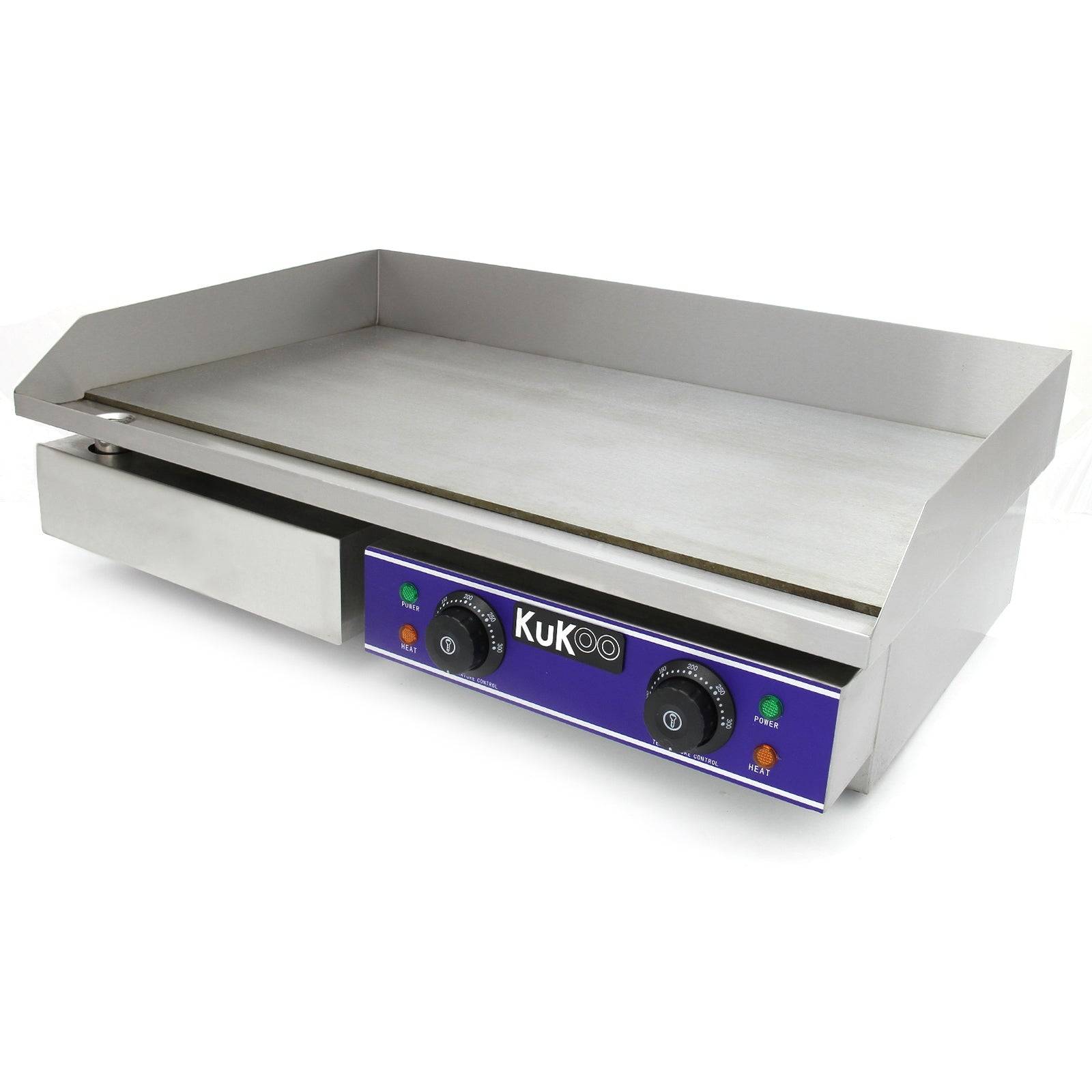 Kukoo - KuKoo Plaque de Cuisson Professionnelle Inox de 70cm - Imagen 1