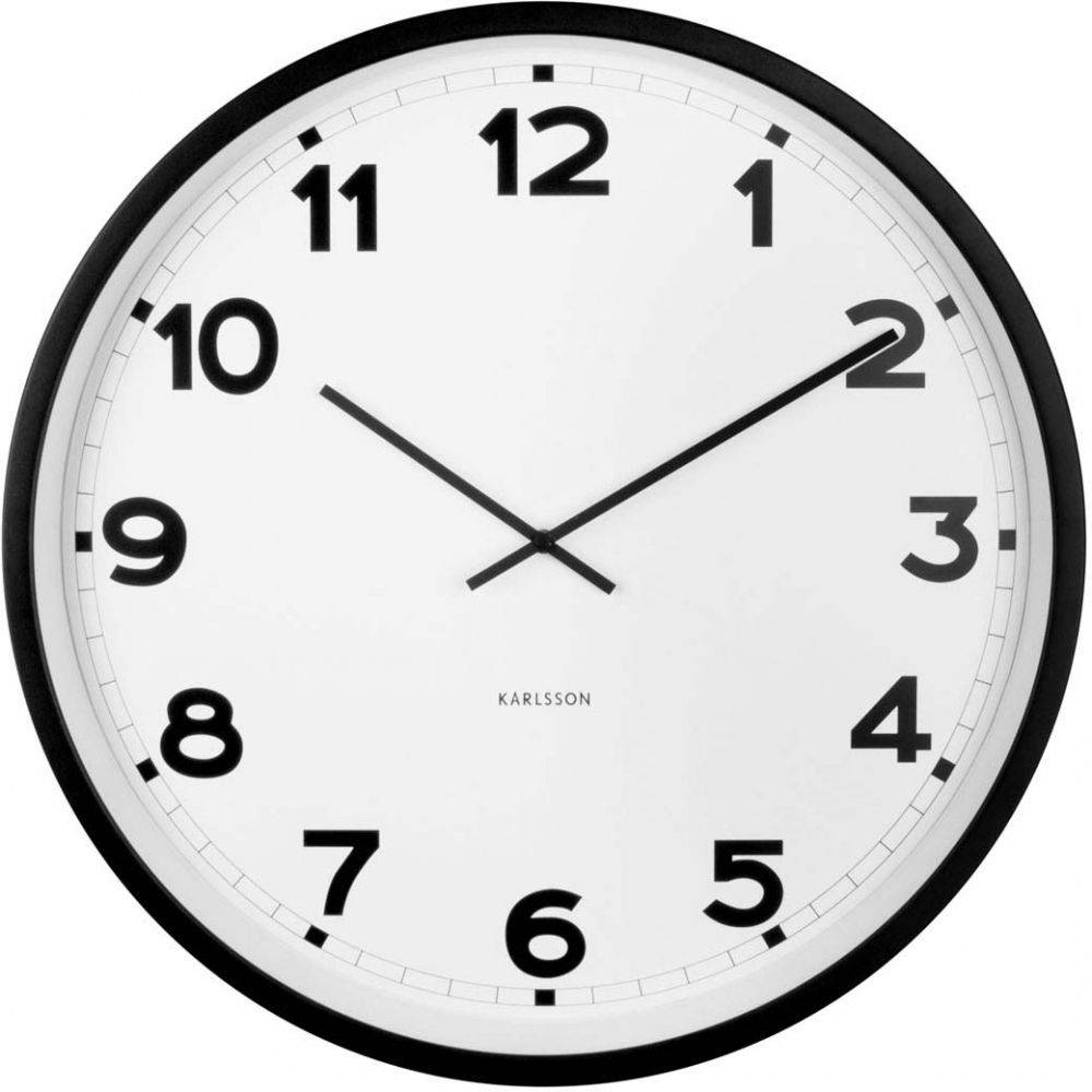 Karlsson - Horloge ronde en métal New classic 60 cm Karlsson - Imagen 3