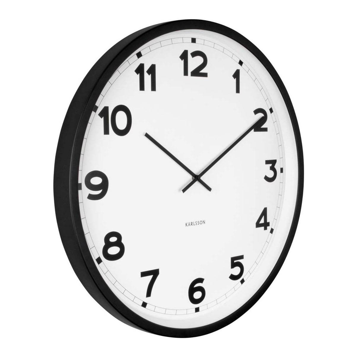 Karlsson - Horloge ronde en métal New classic 60 cm Karlsson - Imagen 1