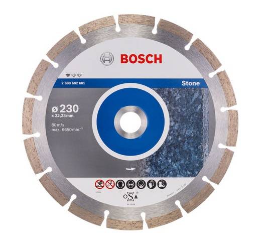 Bosch - Disque à tronçonner diamanté 230x22,23x10mm - BOSCH - 2608602601 - Image 1