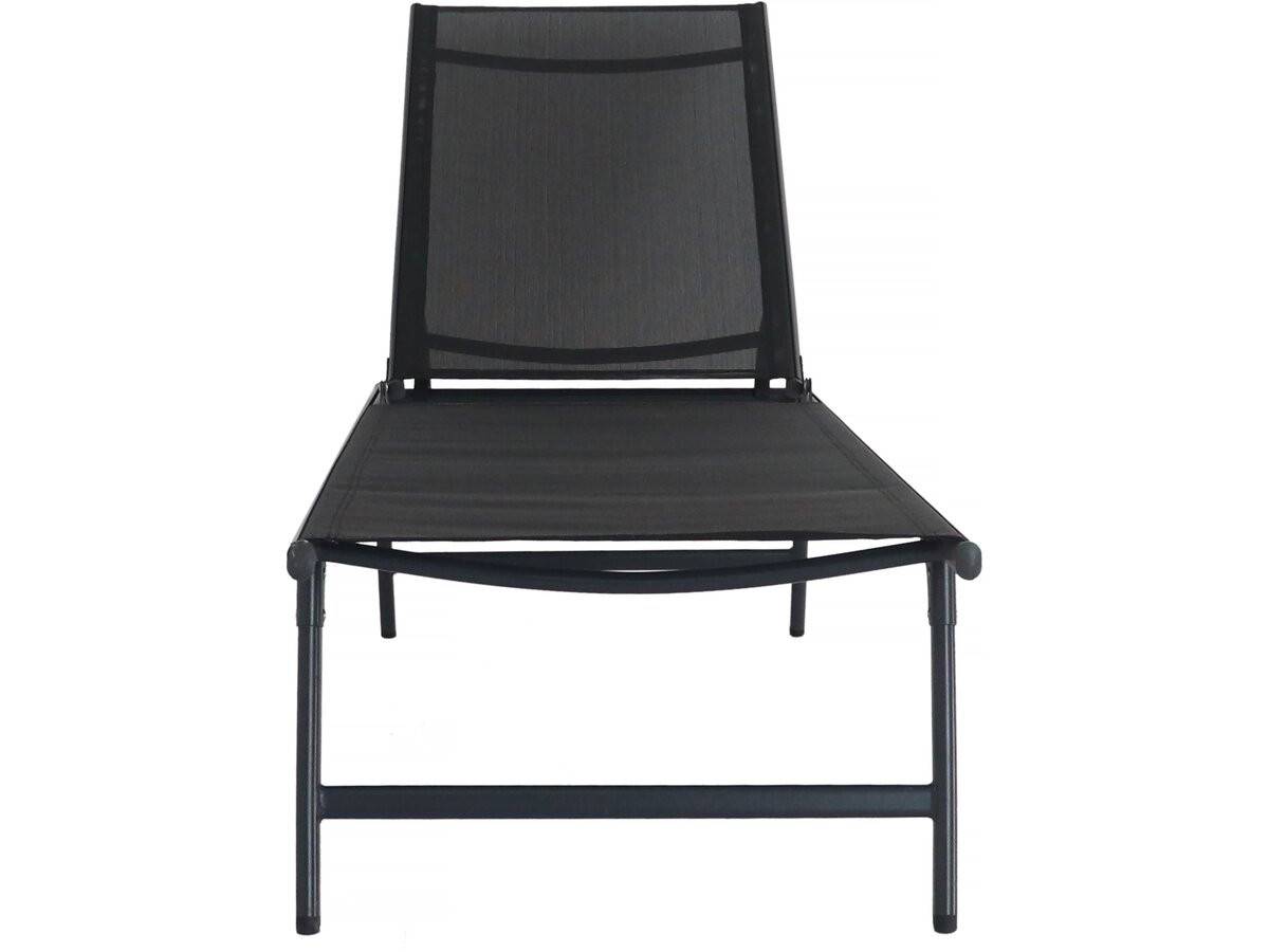 Habitat Et Jardin - Lot De 2 Bains De Soleil En Métal "sublima" - 180 X 54 X 104 Cm - Noir -habitat Et Jardin - Image 4