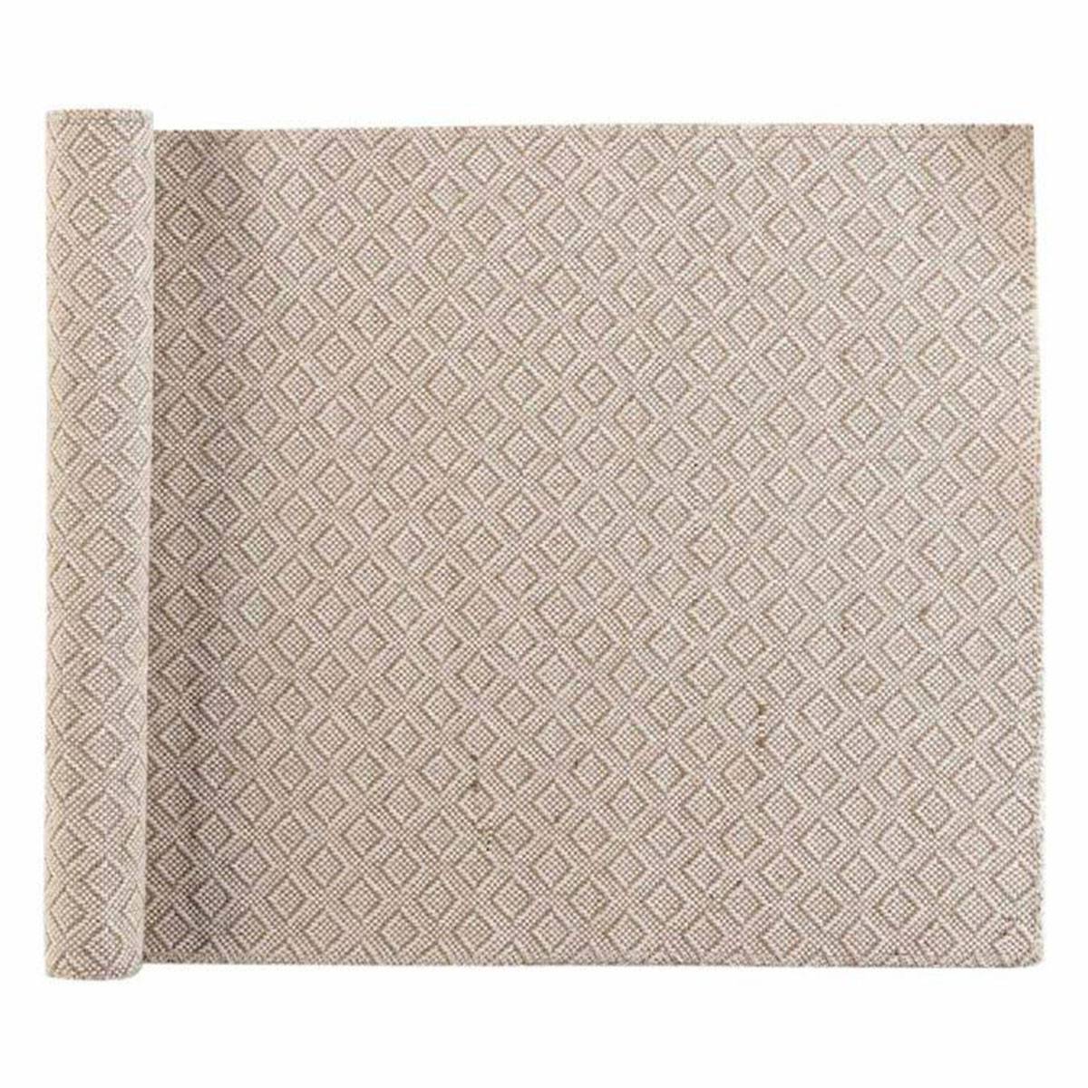 Paris Prix - Chemin de Table en Jute "Danity" 35x140cm Beige - Image 1